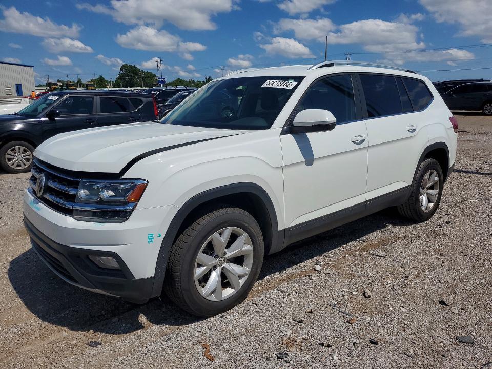 2018 Volkswagen Atlas მანქანა იყიდება აუქციონზე, vin: 1V2DR2CA3JC555501, აუქციონის ნომერი: 58073866