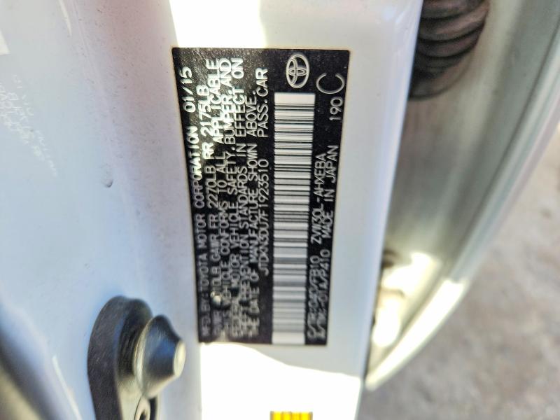 Продажа на аукционе авто 2015 Toyota Prius, vin: JTDKN3DU7F1923510, номер лота: 56102806