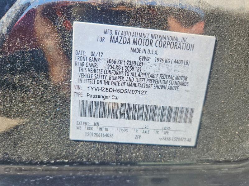 Продаж на аукціоні авто 2013 Mazda 6, vin: 1YVHZ8DH5D5M07127, номер лоту: 55918836