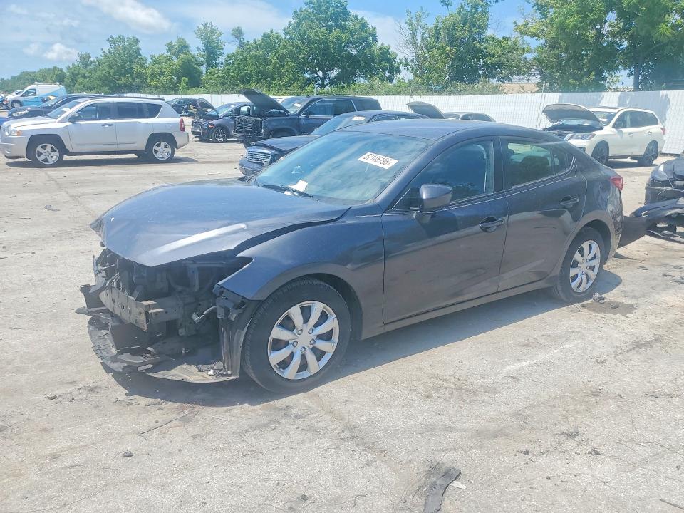 Продажа на аукционе авто 2016 Mazda 3, vin: 3MZBM1T73GM327525, номер лота: 57146196