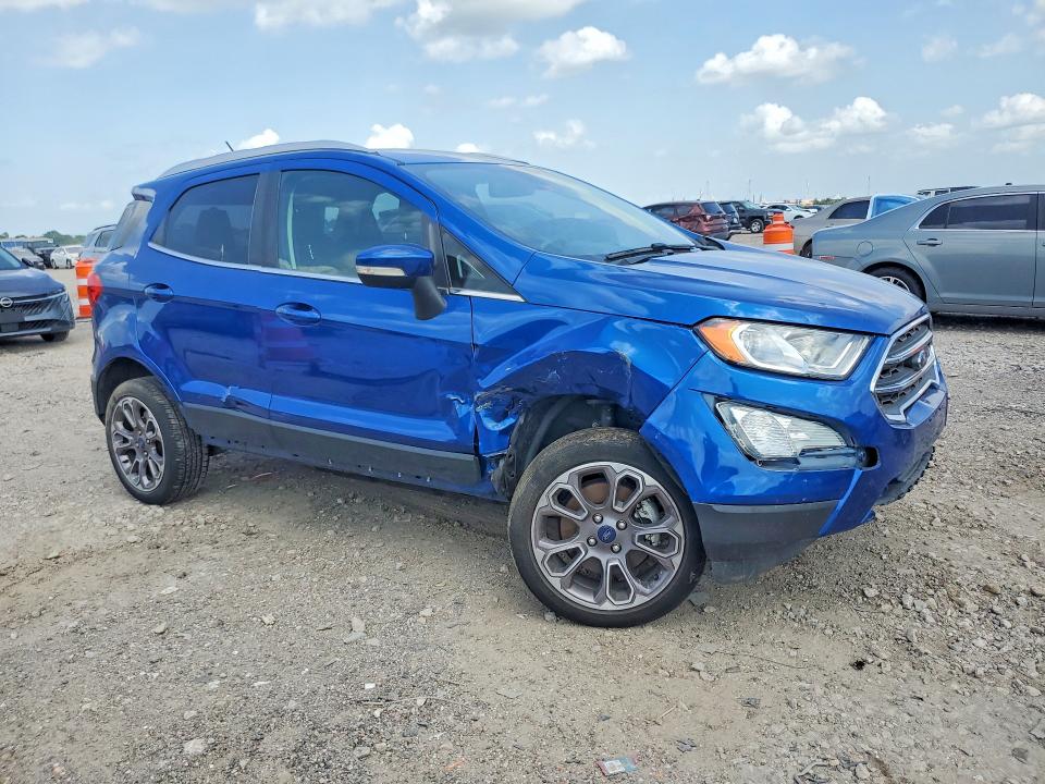 2020 Ford Ecosport მანქანა იყიდება აუქციონზე, vin: MAJ6S3KL9LC333657, აუქციონის ნომერი: 59077646