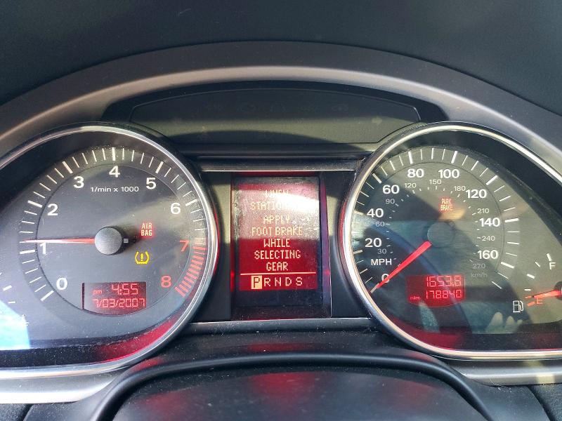 55964646 :رقم المزاد ، WA1BY74L37D079854 vin ، 2007 Audi Q7 مزاد بيع