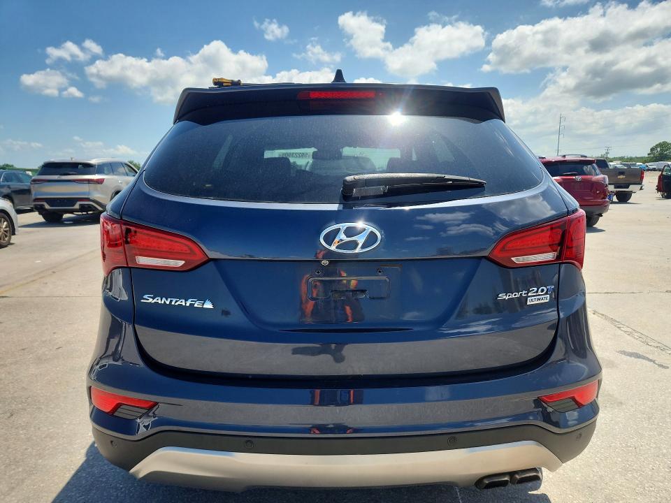 59223906 :رقم المزاد ، 5XYZW4LA9HG486766 vin ، 2017 Hyundai Santa Fe Sport مزاد بيع