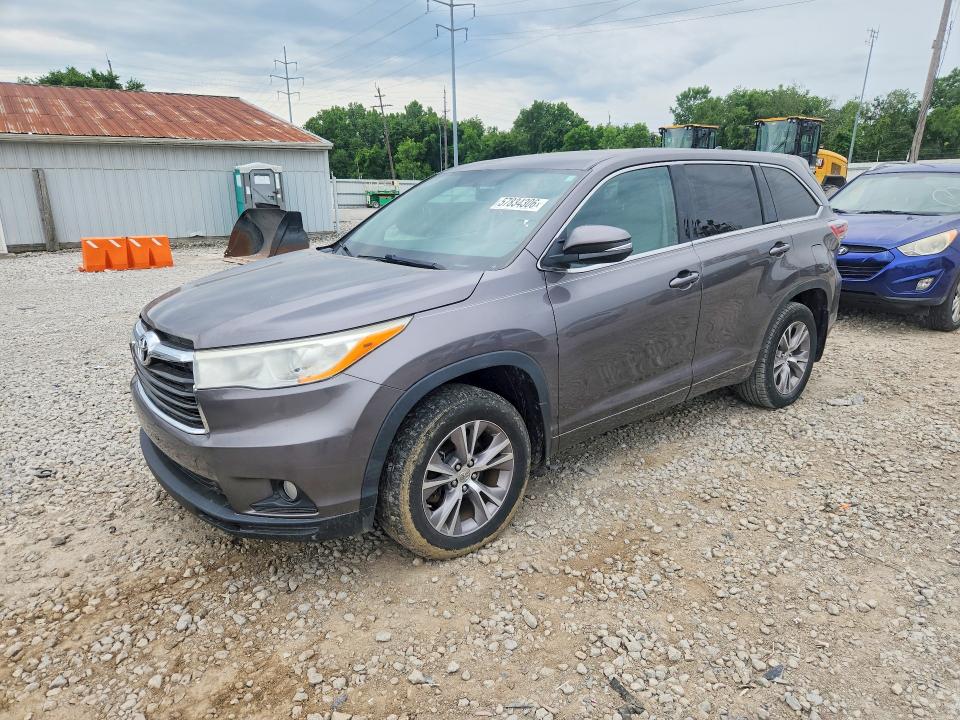 Auction sale of the 2014 Toyota Highlander, vin: 5TDZKRFH8ES014915, lot number: 57834306
