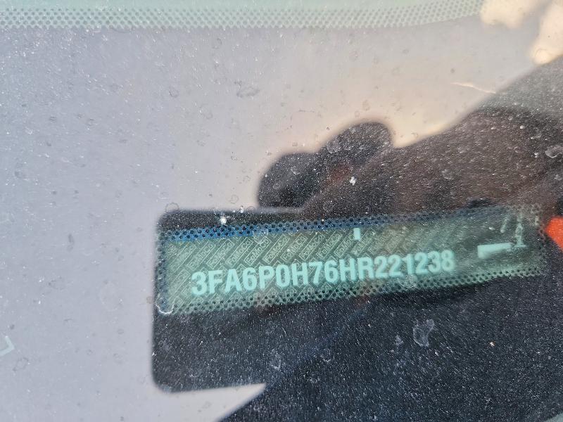 Aukcja sprzedaży 2017 Ford Fusion, vin: 3FA6P0H76HR221238, numer aukcji: 58926096