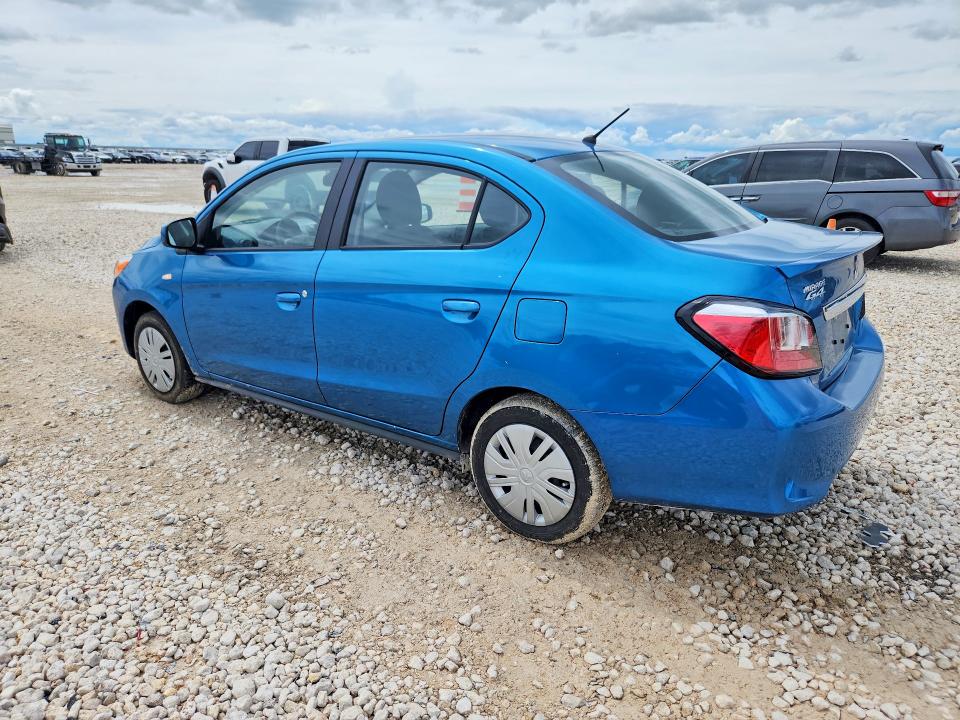 57656346 :رقم المزاد ، ML32FUFJ8RHF14147 vin ، 2024 Mitsubishi Mirage مزاد بيع