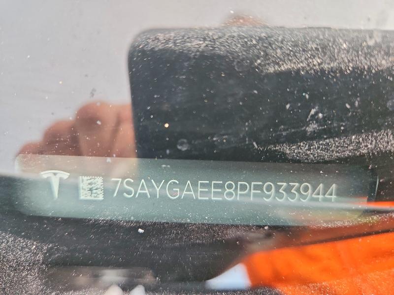 Продажа на аукционе авто 2023 Tesla Model Y, vin: 7SAYGAEE8PF933944, номер лота: 57919426