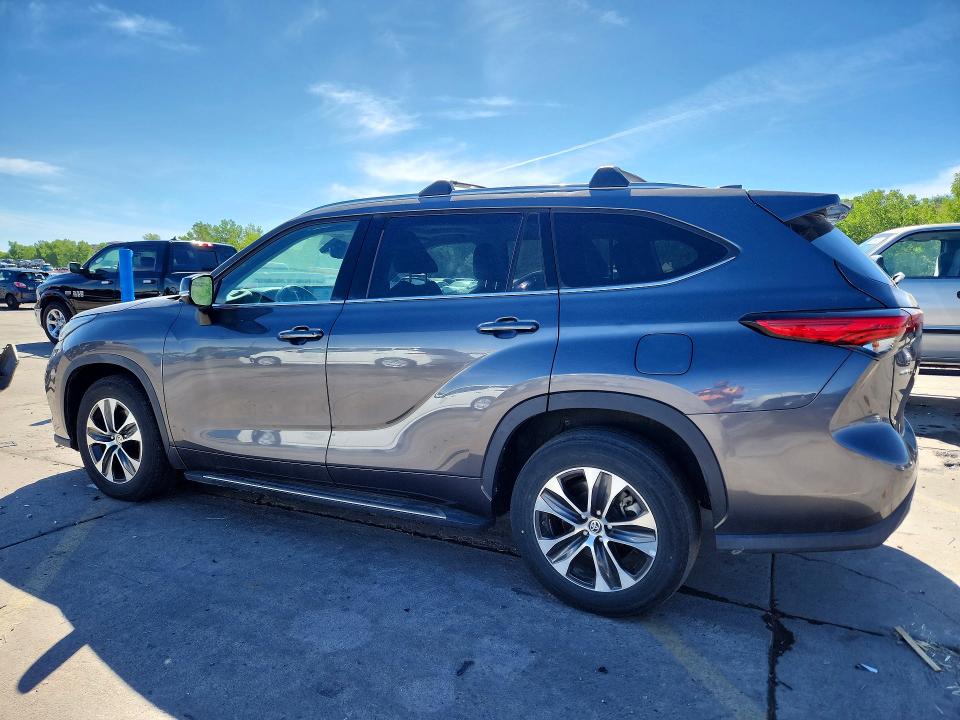 2020 Toyota Highlander მანქანა იყიდება აუქციონზე, vin: 5TDGZRAH9LS021461, აუქციონის ნომერი: 57709406