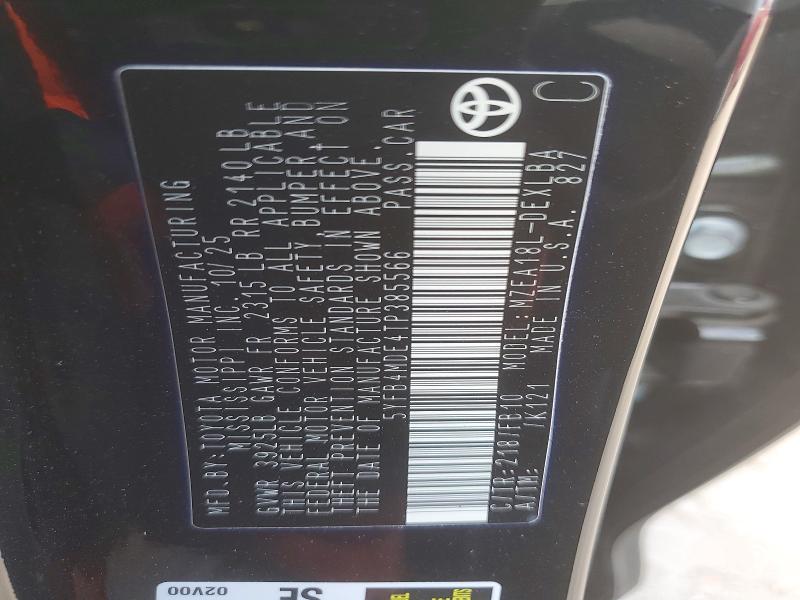 Aukcja sprzedaży 2026 Toyota Corolla, vin: 5YFB4MDE4TP385566, numer aukcji: 59343536