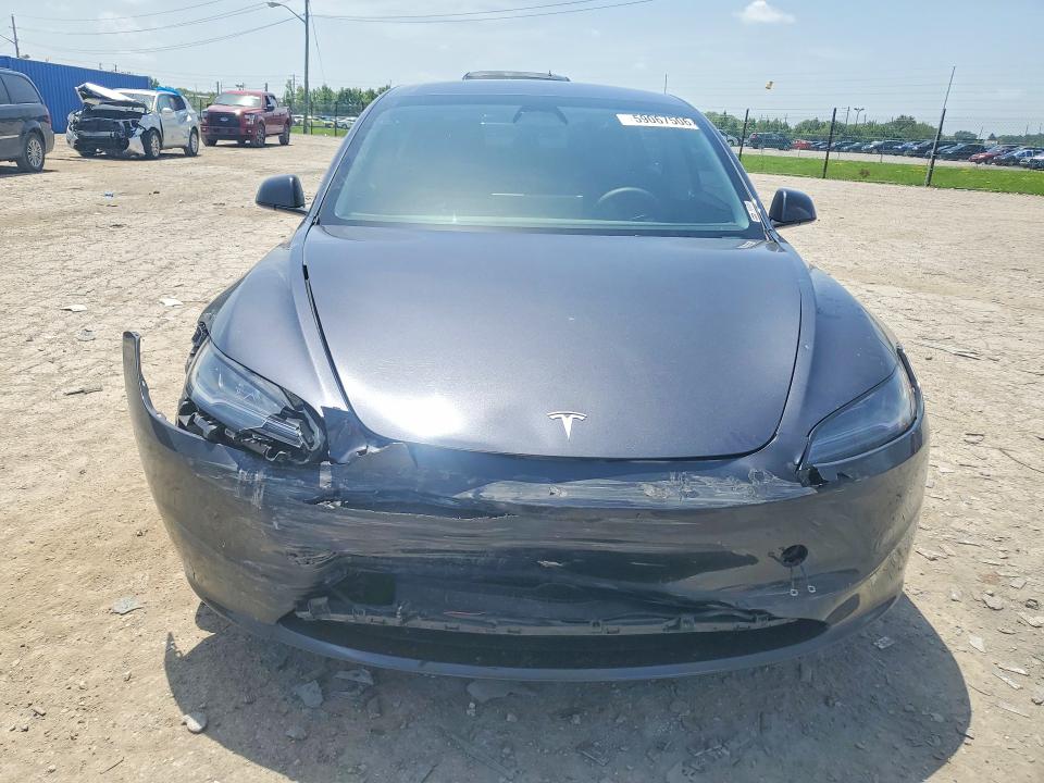 2024 Tesla Model 3 მანქანა იყიდება აუქციონზე, vin: 5YJ3E1EA0RF843958, აუქციონის ნომერი: 59067506