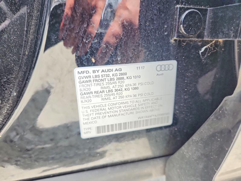 Aukcja sprzedaży 2018 Audi Sq5, vin: WA1A4AFY4J2086585, numer aukcji: 57090456