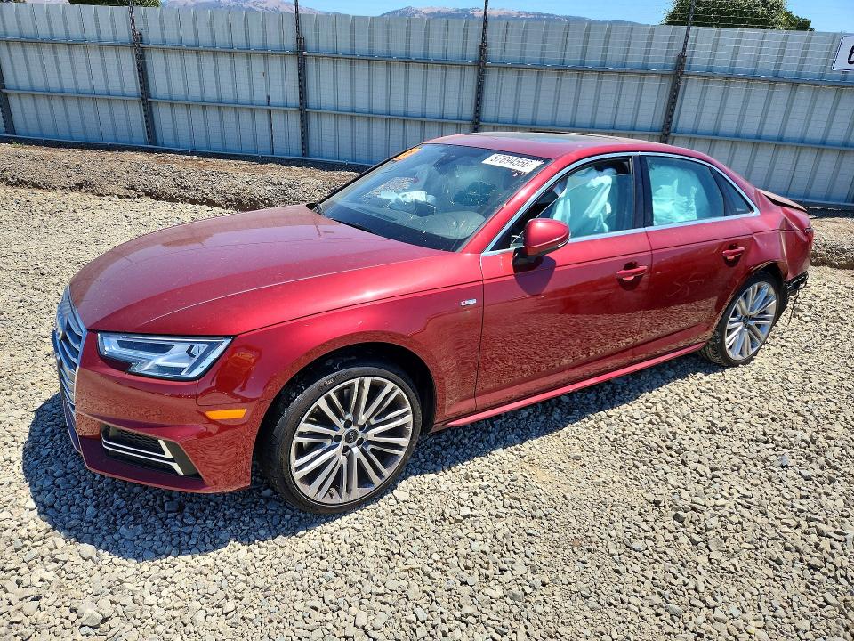 57694556 :رقم المزاد ، WAUENAF42JA010139 vin ، 2018 Audi A4 مزاد بيع