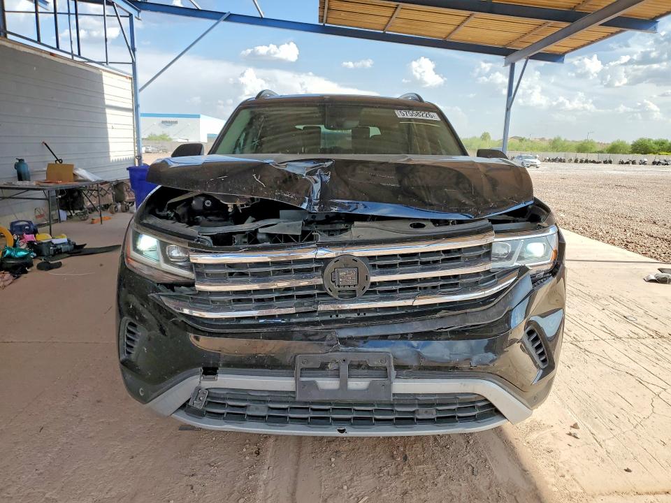 57558226 :رقم المزاد ، 1V2JR2CA8MC608572 vin ، 2021 Volkswagen Atlas مزاد بيع