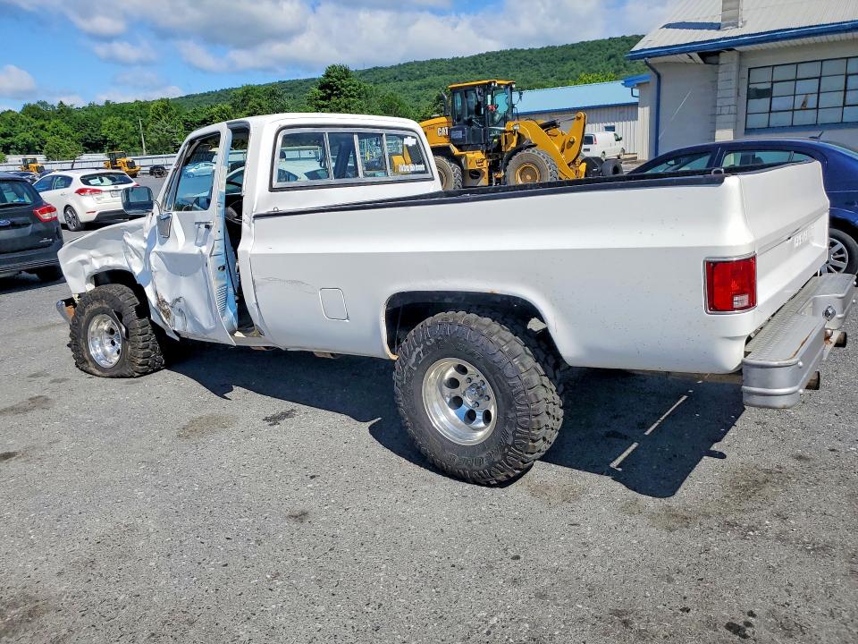 1984 Chevrolet C10 მანქანა იყიდება აუქციონზე, vin: 2GCDC14H1E1221312, აუქციონის ნომერი: 57236776
