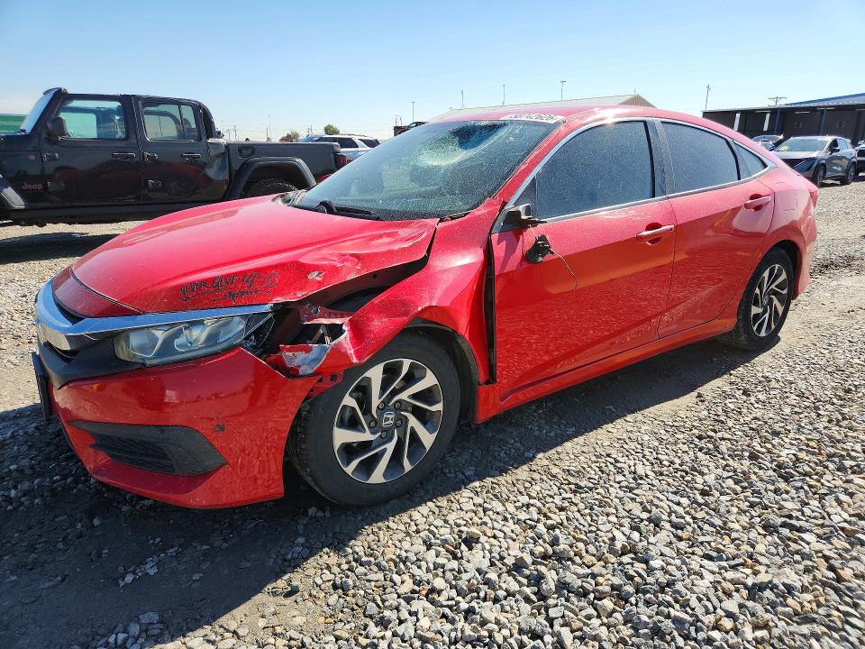 58742626 :رقم المزاد ، 2HGFC2F54GH560269 vin ، 2016 Honda Civic مزاد بيع