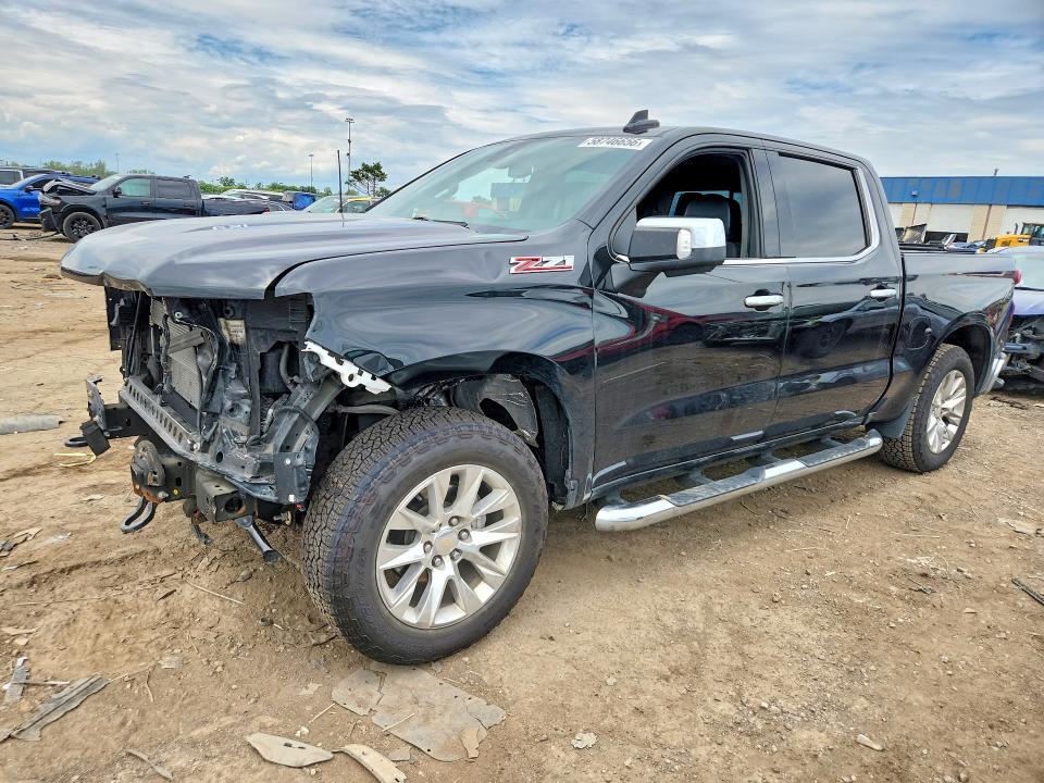 Продажа на аукционе авто 2022 Chevrolet Silverado Ltd, vin: 1GCUYGEL8NZ165495, номер лота: 58746656