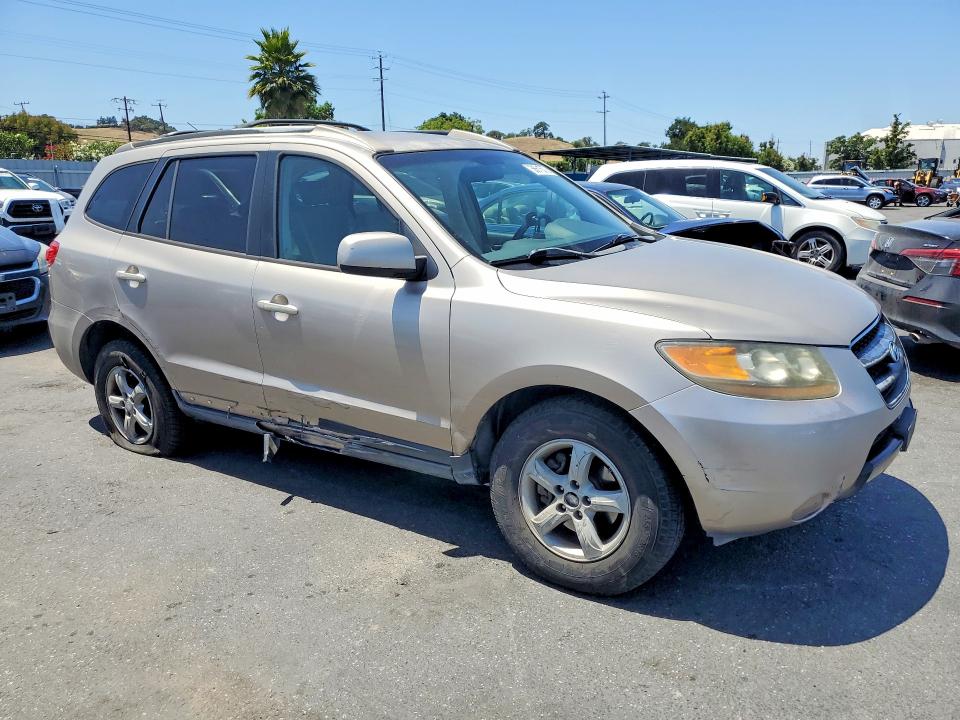 56615376 :رقم المزاد ، 5NMSG13D17H117590 vin ، 2007 Hyundai Santa Fe مزاد بيع