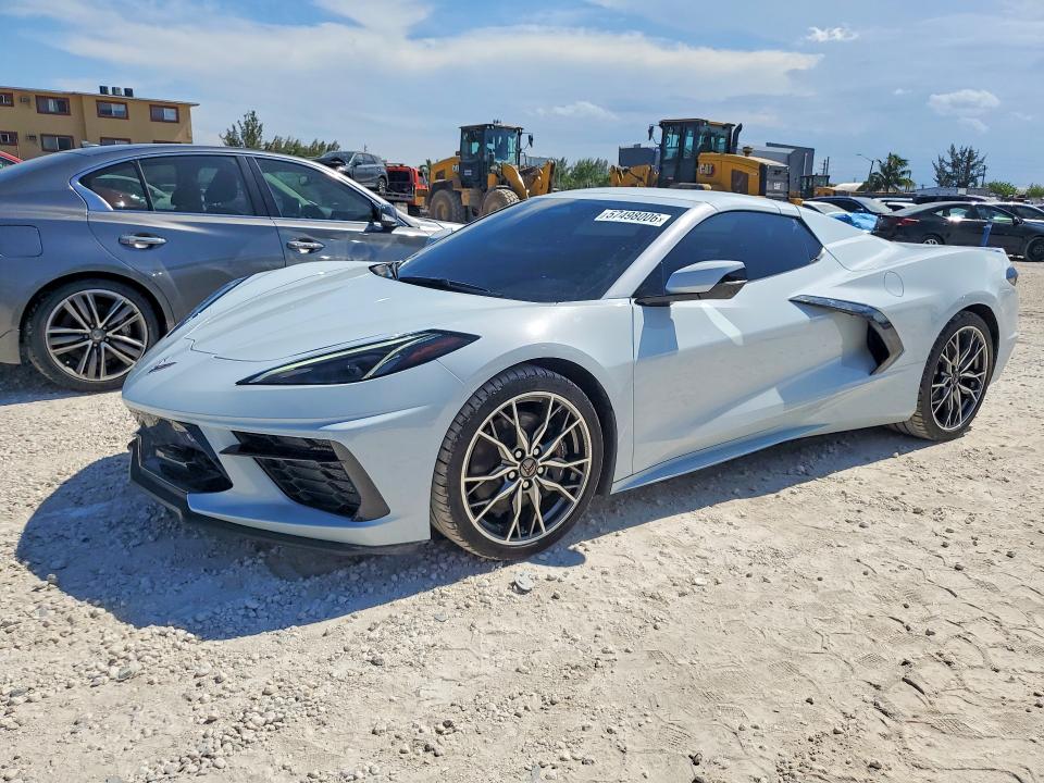 57498006 :رقم المزاد ، 1G1YC3D47R5114675 vin ، 2024 Chevrolet Corvette مزاد بيع