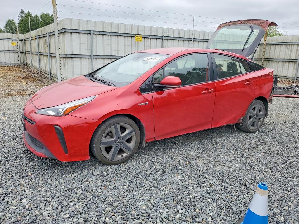 85986465 :رقم المزاد ، JTDKARFU4L3117054 vin ، 2020 Toyota Prius مزاد بيع