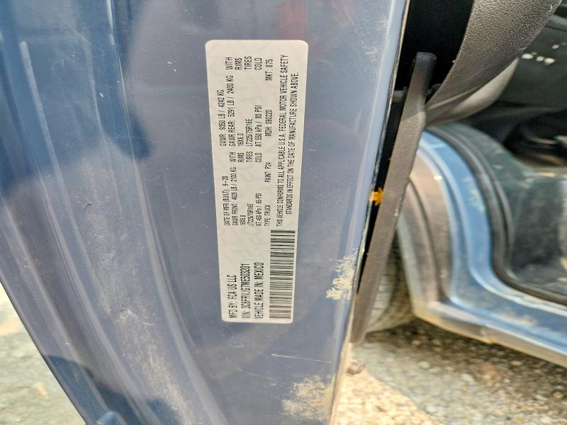 58766346 :رقم المزاد ، 3C6FRVJG7ME503201 vin ، 2021 Ram Promaster 3500 مزاد بيع