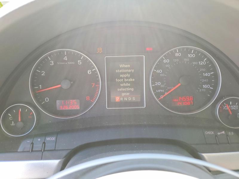 Aukcja sprzedaży 2005 Audi A4, vin: WAUDF68E45A500017, numer aukcji: 58179026