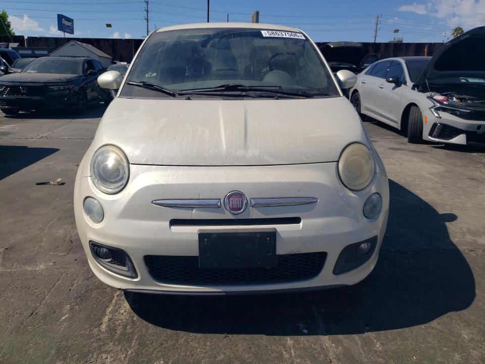 Продажа на аукционе авто 2012 Fiat 500, vin: 3C3CFFBR5CT212253, номер лота: 58637506