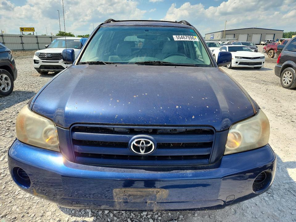 55467596 :رقم المزاد ، JTEEP21AX50075800 vin ، 2005 Toyota Highlander مزاد بيع