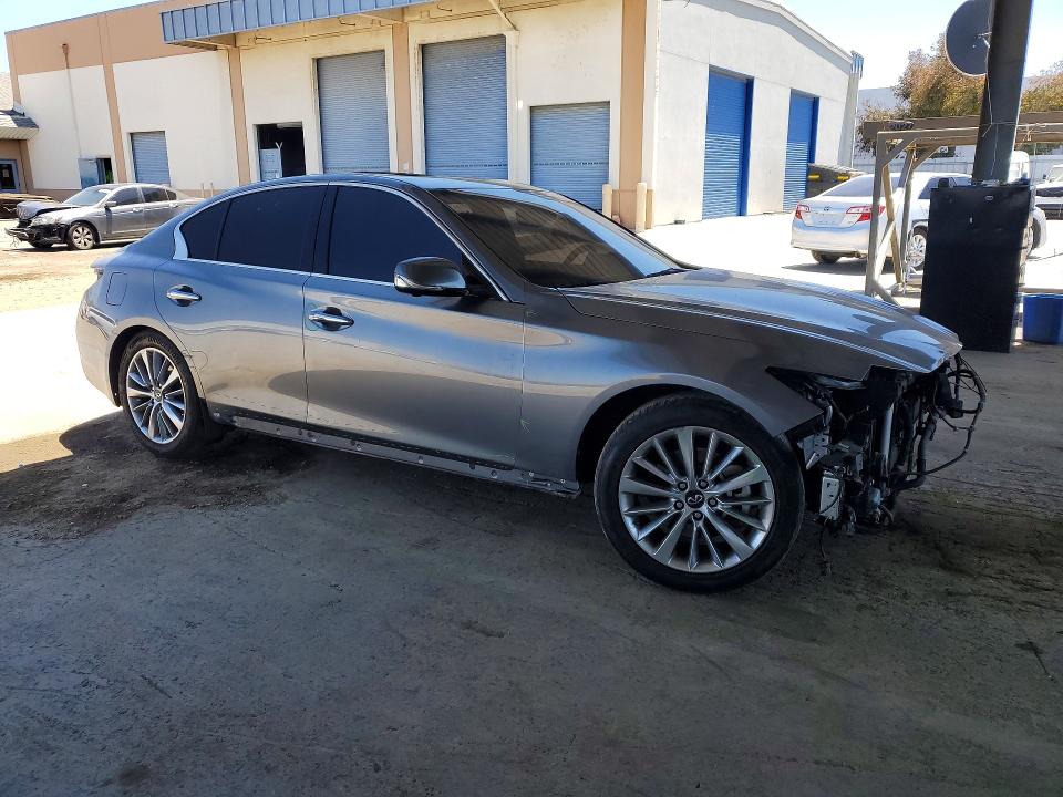 2021 Infiniti Q50 მანქანა იყიდება აუქციონზე, vin: JN1EV7BP3MM702437, აუქციონის ნომერი: 59007426