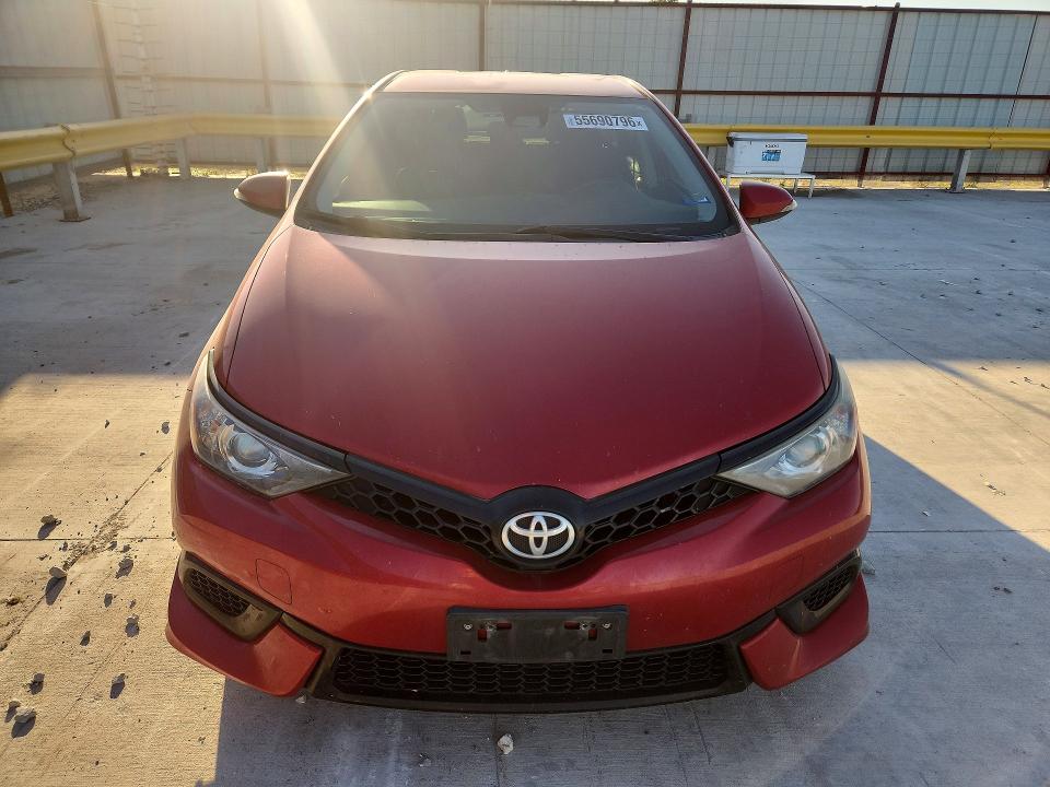 55690796 :رقم المزاد ، JTNKARJE5HJ535167 vin ، 2017 Toyota Corolla Im مزاد بيع