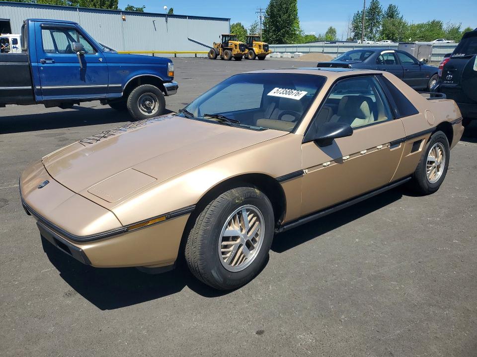 Aukcja sprzedaży 1986 Pontiac Fiero, vin: 1G2PM37R5GP228932, numer aukcji: 57358676