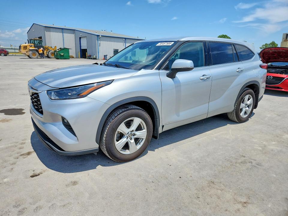 56467586 :رقم المزاد ، 5TDBBRCH9NS555235 vin ، 2022 Toyota Highlander Hybrid مزاد بيع