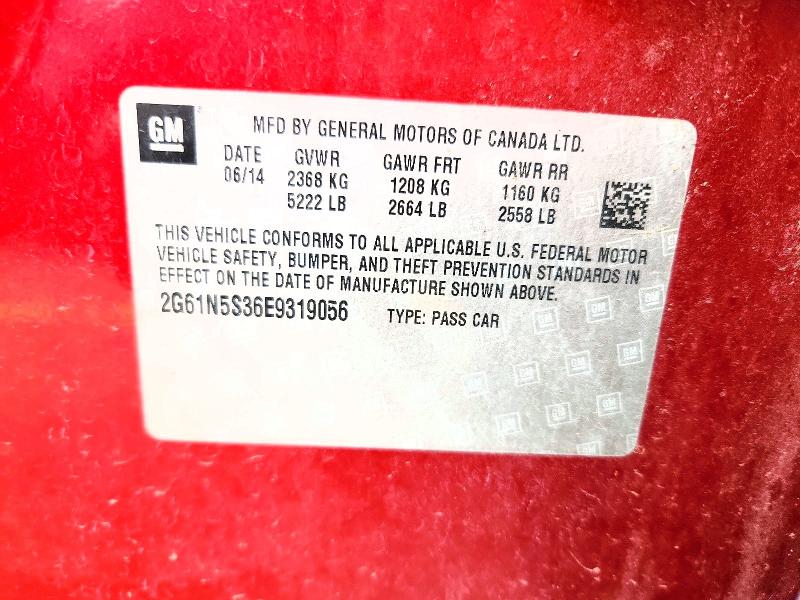 Продажа на аукционе авто 2014 Cadillac Xts, vin: 2G61N5S36E9319056, номер лота: 85620615
