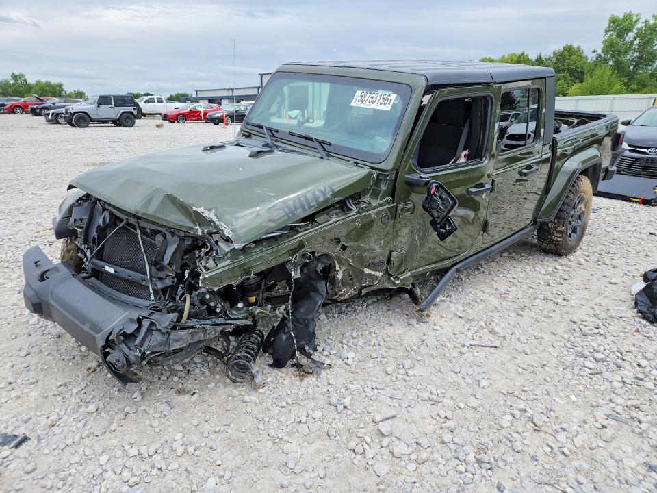 58753156 :رقم المزاد ، 1C6HJTAG6PL544838 vin ، 2023 Jeep Gladiator مزاد بيع