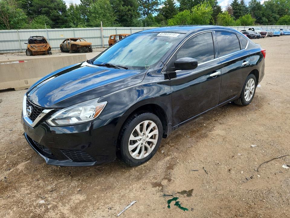 57905916 :رقم المزاد ، 3N1AB7AP1JL635450 vin ، 2018 Nissan Sentra مزاد بيع