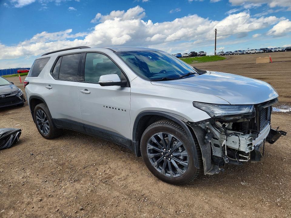 58090066 :رقم المزاد ، 1GNEVJKW1NJ168916 vin ، 2022 Chevrolet Traverse مزاد بيع