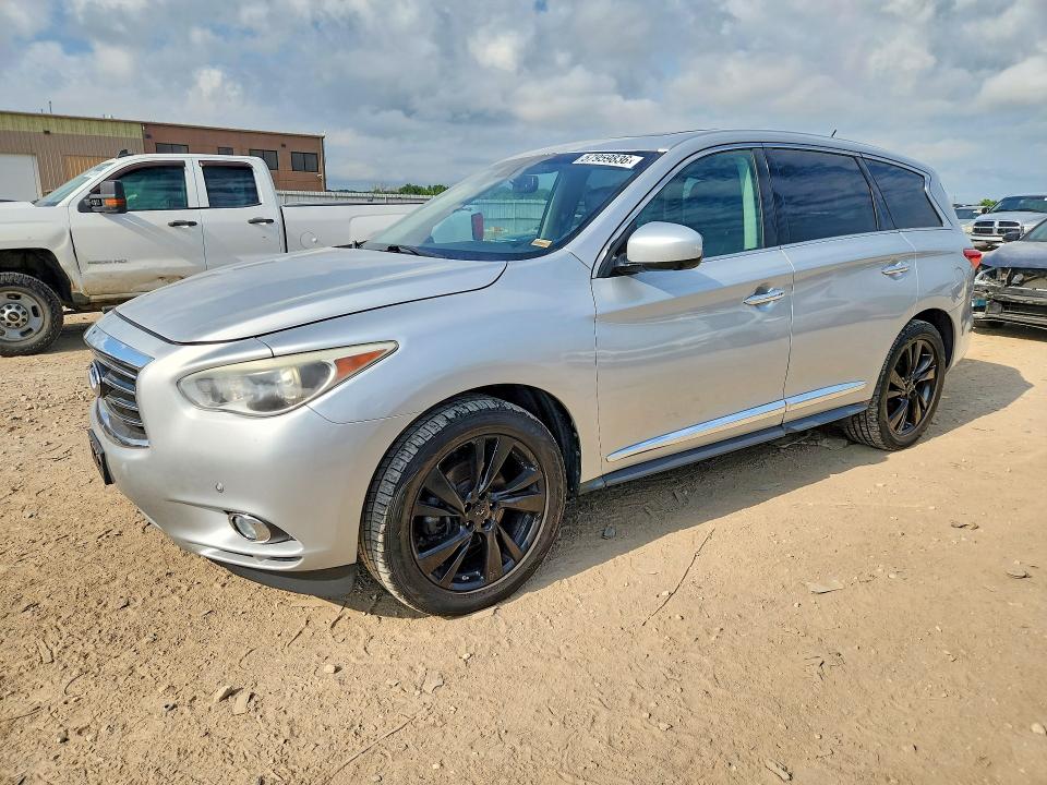 57959836 :رقم المزاد ، 5N1AL0MM4DC300391 vin ، 2013 Infiniti Jx35 مزاد بيع