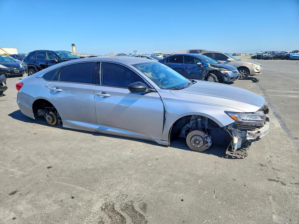 56347476 :رقم المزاد ، 1HGCV1F46MA124306 vin ، 2021 Honda Accord مزاد بيع