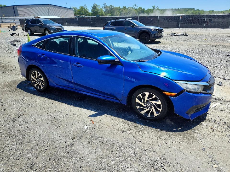 Продаж на аукціоні авто 2018 Honda Civic, vin: 2HGFC2F76JH599096, номер лоту: 56064756