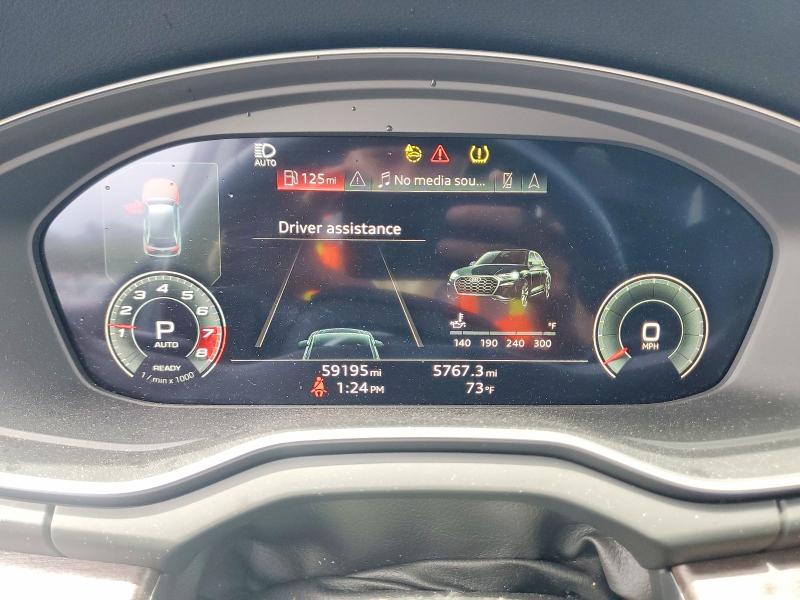 2021 Audi Q5 მანქანა იყიდება აუქციონზე, vin: WA1BAAFY7M2018170, აუქციონის ნომერი: 55311136