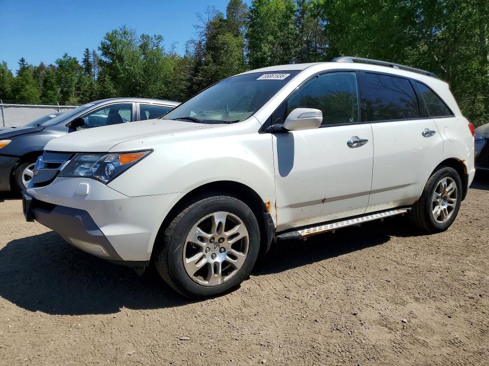 Продажа на аукционе авто 2009 Acura Mdx, vin: 2HNYD28669H003242, номер лота: 55861936