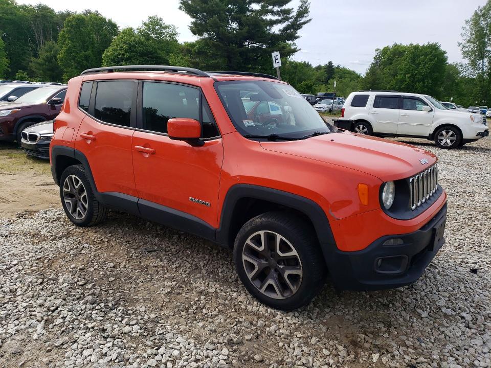 Продажа на аукционе авто 2015 Jeep Renegade, vin: ZACCJBBT1FPB92920, номер лота: 55728486