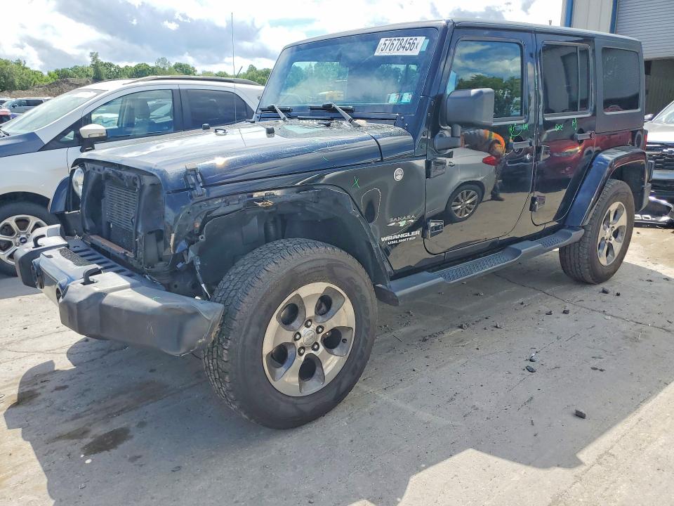 Auction sale of the 2016 Jeep Wrangler Unlimited, vin: 1C4BJWEG0GL305117, lot number: 57678456