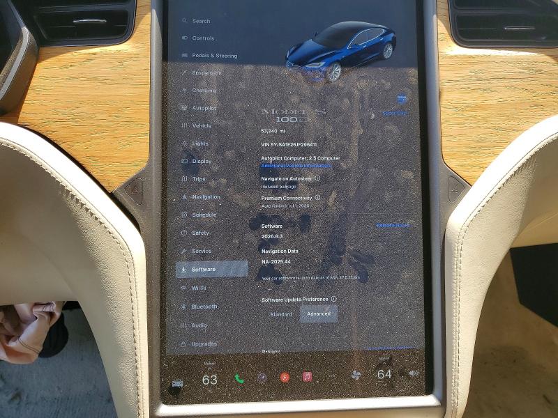 Продажа на аукционе авто 2018 Tesla Model S, vin: 5YJSA1E26JF296411, номер лота: 55539626