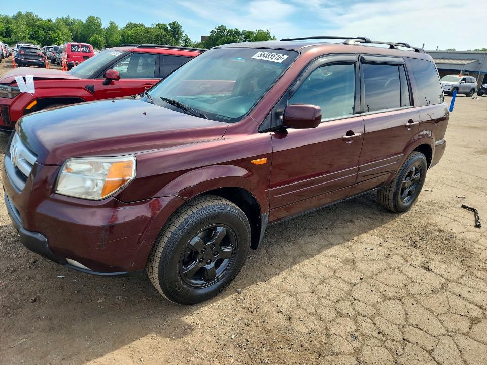 2008 Honda Pilot მანქანა იყიდება აუქციონზე, vin: 5FNYF18408B007686, აუქციონის ნომერი: 56485616