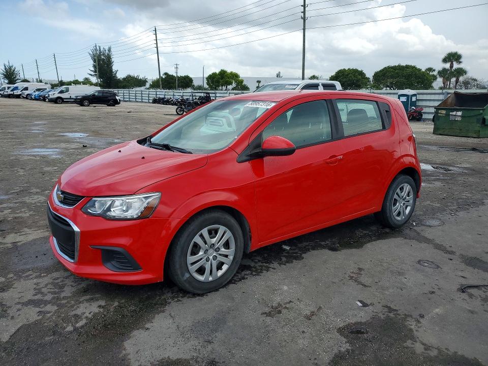 2020 Chevrolet Sonic მანქანა იყიდება აუქციონზე, vin: 1G1JG6SB6L4122062, აუქციონის ნომერი: 58957316