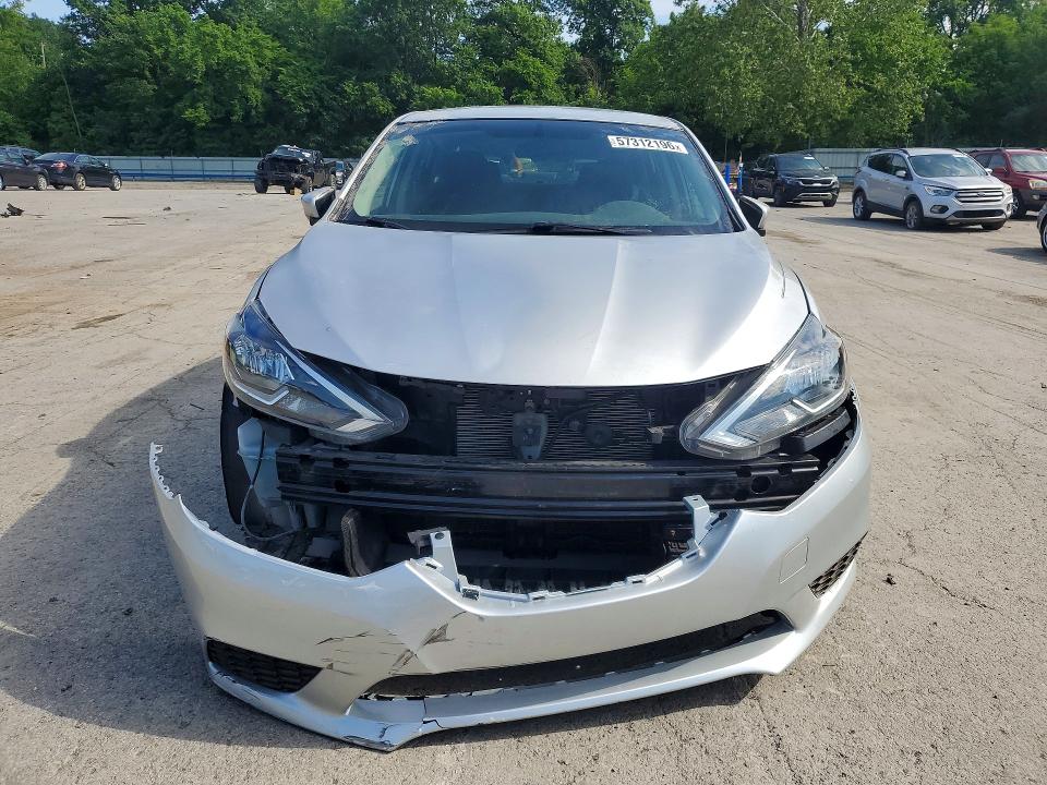 57312196 :رقم المزاد ، 3N1AB7AP5KY245827 vin ، 2019 Nissan Sentra مزاد بيع