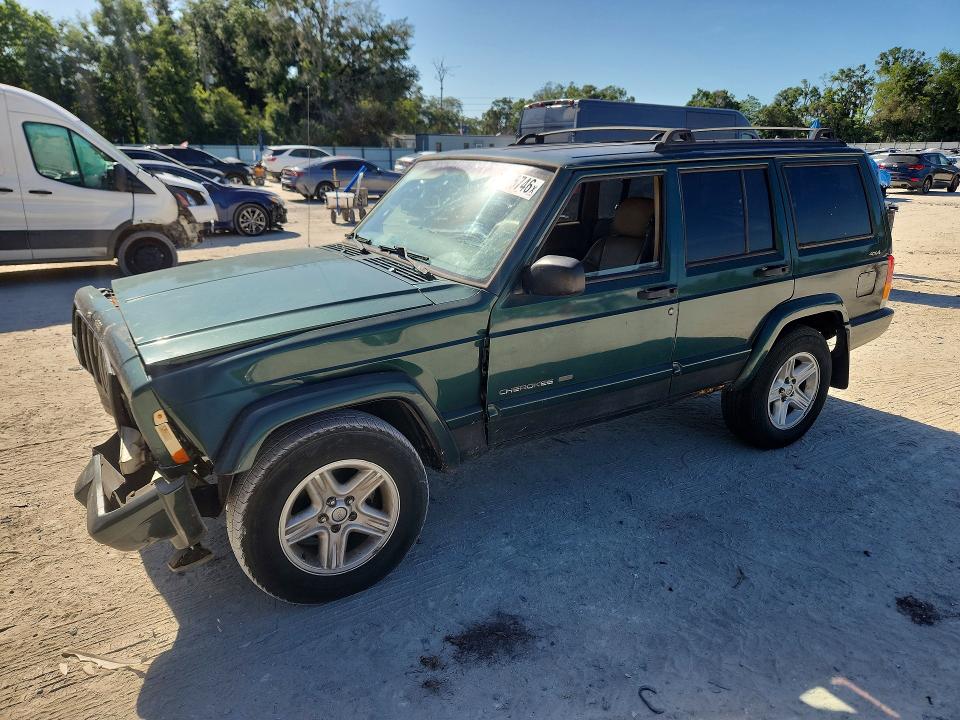 56395746 :رقم المزاد ، 1J4FF58SX1L621476 vin ، 2001 Jeep Cherokee مزاد بيع