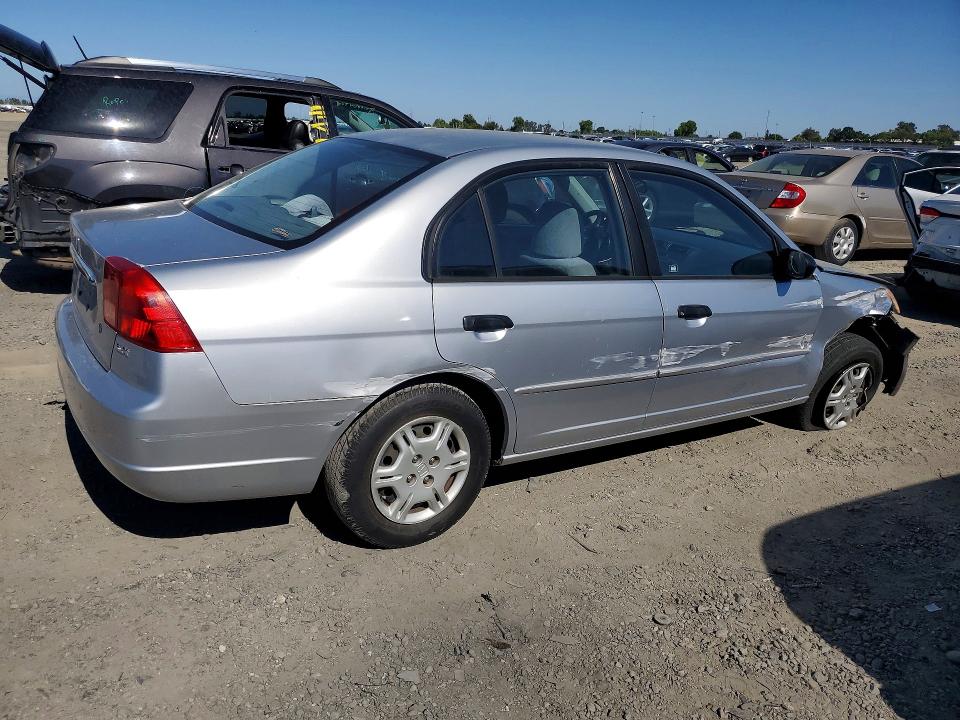 2001 Honda Civic მანქანა იყიდება აუქციონზე, vin: 2HGES16551H614758, აუქციონის ნომერი: 56439926