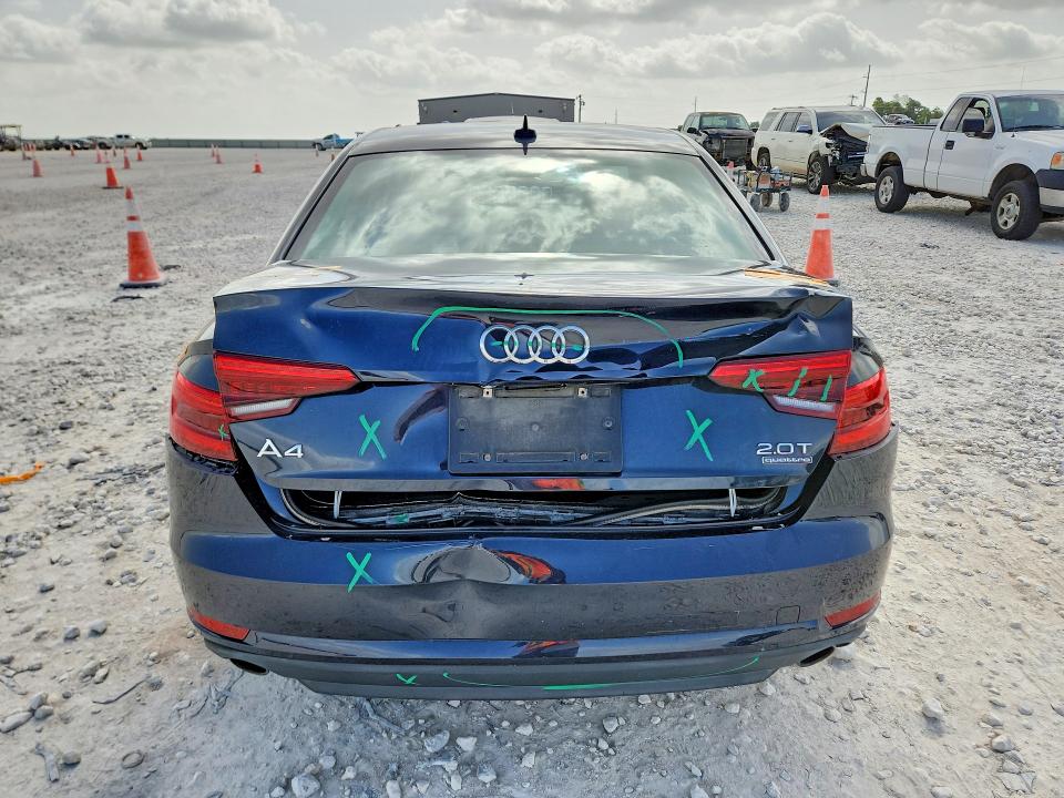Продажа на аукционе авто 2017 Audi A4, vin: WAUANAF45HN025140, номер лота: 56645886