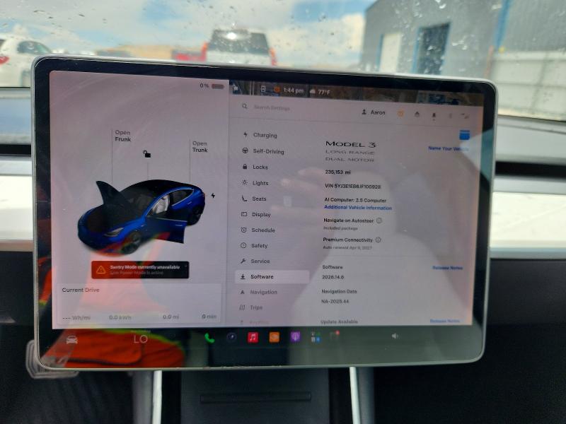 Aukcja sprzedaży 2018 Tesla Model 3, vin: 5YJ3E1EB6JF100928, numer aukcji: 58559766
